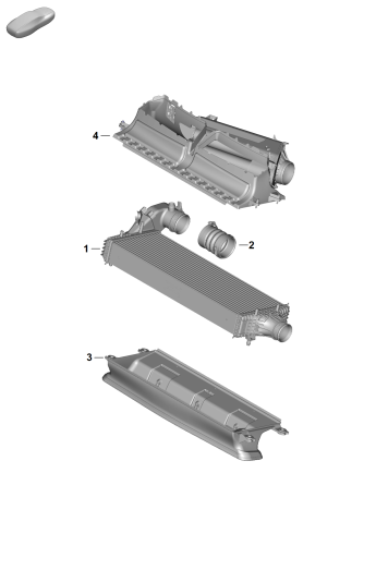 107-210 - Radiateur air suralimentation
