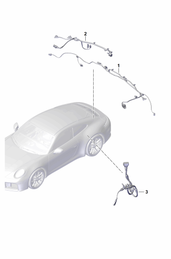 903-500 - Faisceau de cables
Partie arriere du vehicule
cablage p. dispositif
antiblocage              -abs-
