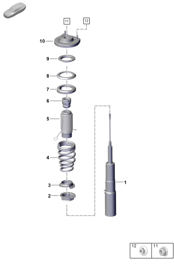 402-010 - suspension
Amortisseur