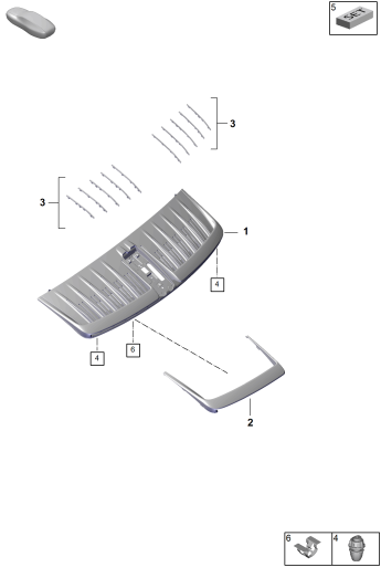 803-125 - grille d'aeration
Cabrio