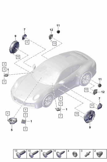 914-200 - haut-parleur
Système de son Burmester