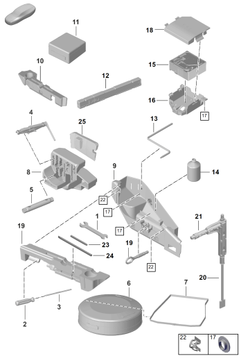 001-000 - Outillage de bord