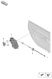804-250 - Serrure de porte
Elements carross.amovibles