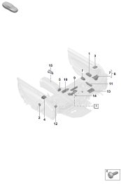 905-400 - Interrupteur
Interface multimedia
prise de courant