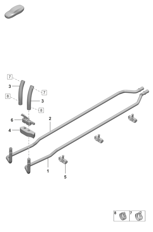 813-000 - Chauffage, climatiseur
tuyau a refrigerant
