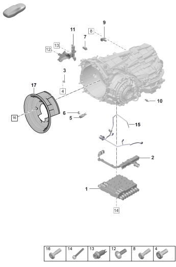 302-120 - Boîte vit. embr.double 8 rap.
- PDK -
Capteurs