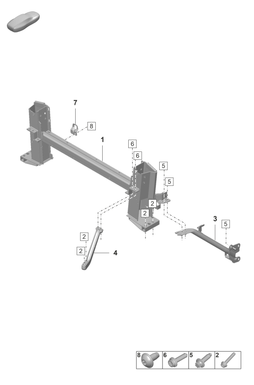 811-560 - cadre de support
et
Elements carross.amovibles