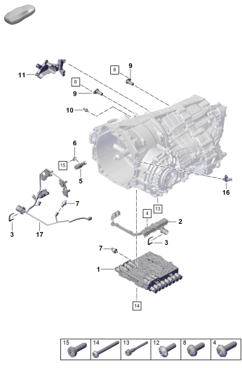302-120 - Boîte vit. embr.double 8 rap.
- PDK -
Capteurs