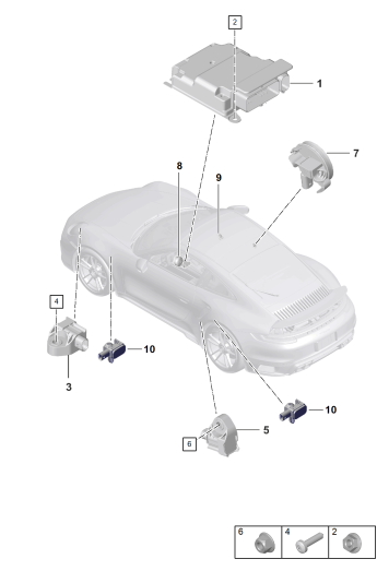 901-060 - Calculateur pour airbag
Detecteur crash airbag