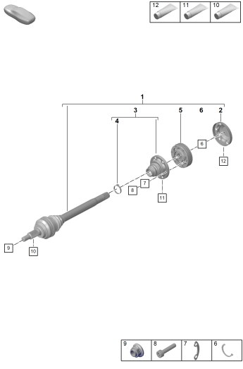 501-100 - Arbre de transmission