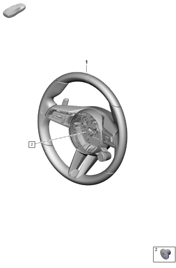 403-205 - Volant sport multifonctions
(cuir)
- PDK -