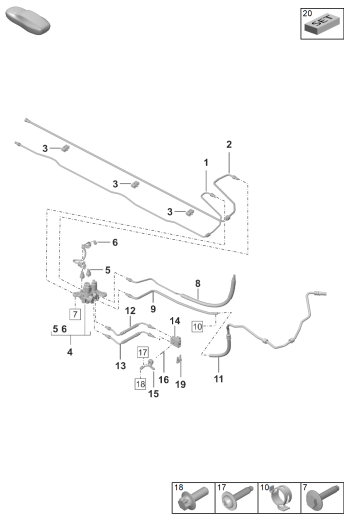402-110 - Conduite hydraulique
Bas de caisse
PDCC