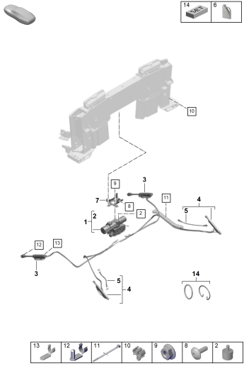 811-450 - unite d'entrainement
Circuit hydraulique pour
actionnement de la capote