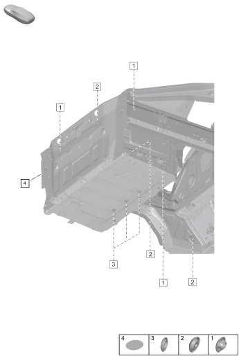 806-000 - Obturateurs pour carrosserie
Assemblage-tôlerie-carrosserie
Partie avant