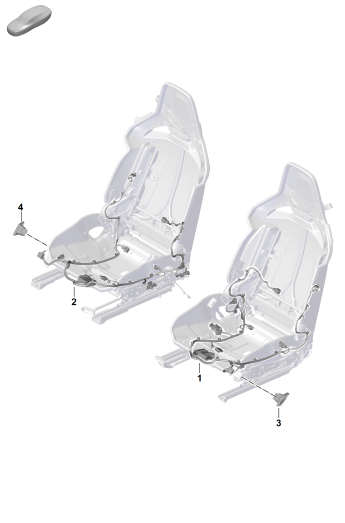 817-590 - Systeme electrique
Siege
pour strapontin