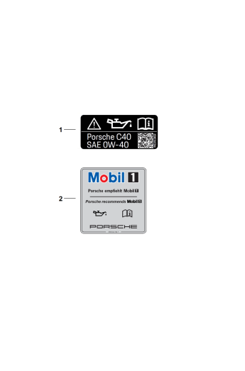 005-000 - Etiquette adhesive
huile-moteur
