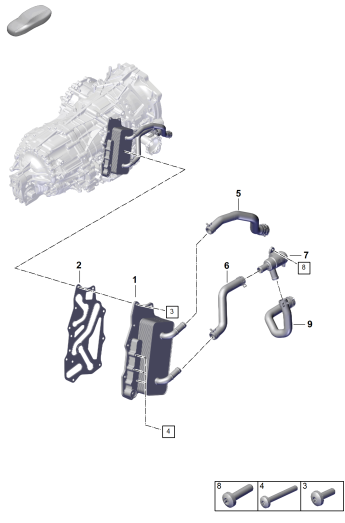 302-110 - Boîte vit. embr.double 8 rap.
- PDK -
pour vehicules avec
transmission hybride