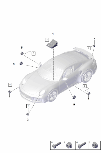 901-900 - Calculateur pour airbag
Detecteur crash airbag
Protection pietons