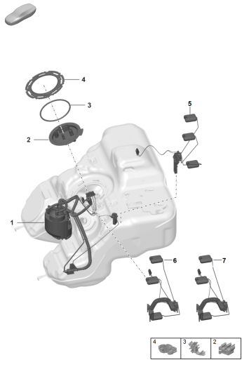 201-050 - Pompe a carburant
Transmetteur pour niveau de
carburant
