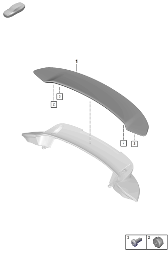 803-180 - Aileron arriere
Partie superieure