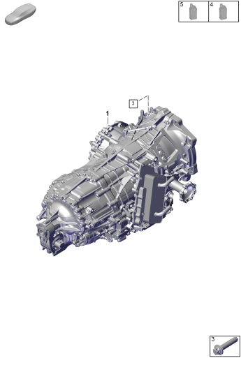 302-000 - Boîte vit. embr.double 8 rap.
- PDK -
pour vehicules avec
transmission hybride
Huile de boite de vitesses