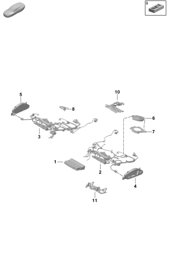 817-600 - Systeme electrique
baquet de siege
Pour véhicules a. régl. élec-
trique des sièges à 14 voies
p. vehicules avec reglage
electr. sieges 18 courses