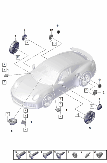 914-200 - haut-parleur
Système de son Burmester