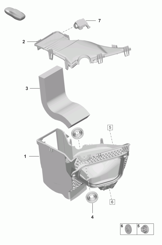 813-900 - Chauffage, climatiseur
Aspiration d'air frais