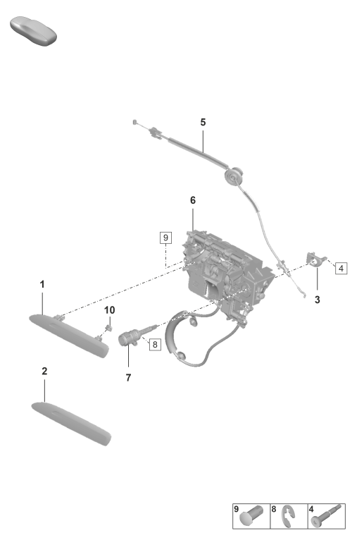 804-200 - Poignees de porte
Elements carross.amovibles