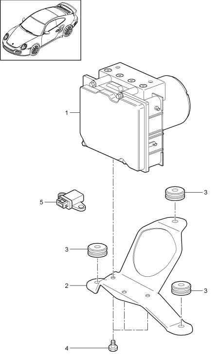 605-000 - Unite hydraulique
dispositif antiblocage   -abs-