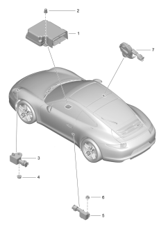 901-005 - Calculateur
Detecteur crash airbag
Airbag