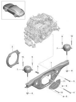 109-000 - Suspension de moteur