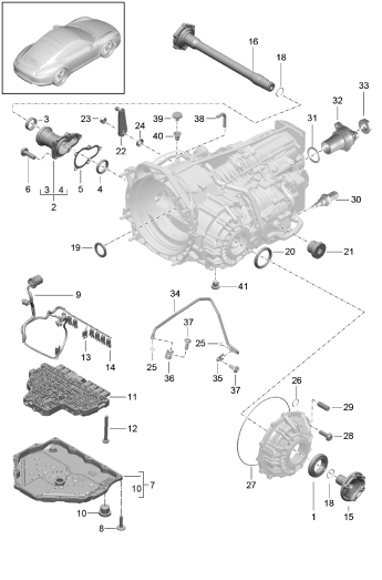 320-005 - - PDK -
Boite de vitesses
pieces detail