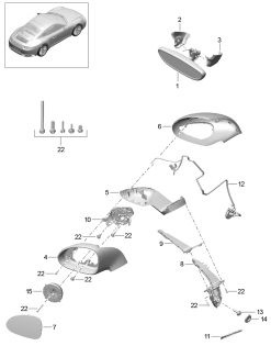 809-060 - Retroviseur interieur
Retroviseur exterieur
Pack Sport Design