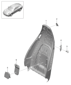 817-004 - Coquille de dossier
siege sport
Elements carross.amovibles