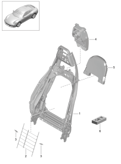 817-006 - cadre de dossier
siege sport
Elements carross.amovibles