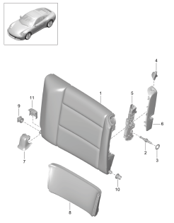 817-044 - Dossier de siège de réserve
Elements carross.amovibles