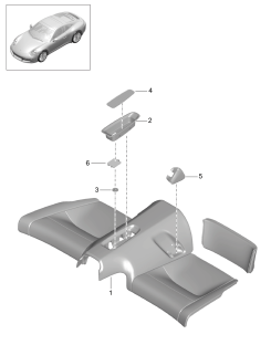 817-054 - Coussin de strapontin
Pieces de fixation