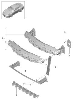 802-020 - support de pare-chocs