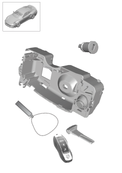 898-000 - Kit de reparation
1 kit de barillet
D      