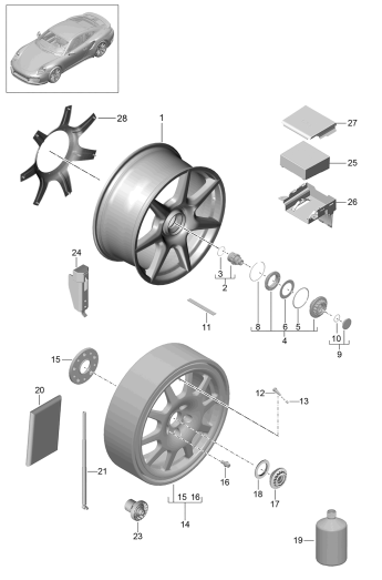 601-003 - Jante aluminium
Verrouillage centralise
D -    MJ 2017>>