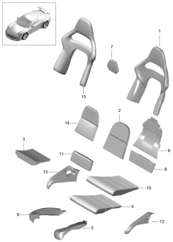 817-003 - Partie en mousse
garnitures de dossier
garnitures de sieges
Assise et dossier
siegebaquet