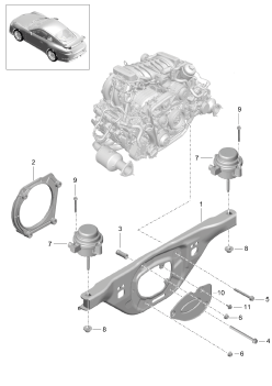 109-000 - Suspension de moteur