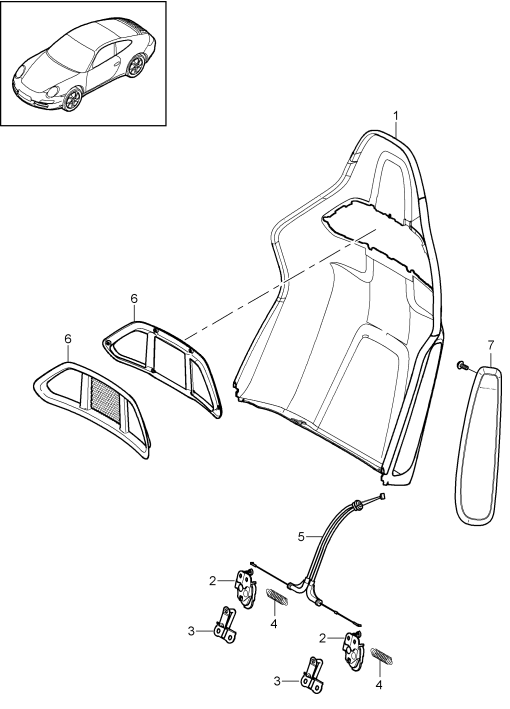 817-066 - Coquille de dossier
siegebaquet
Elements carross.amovibles
D -    MJ 2009>>