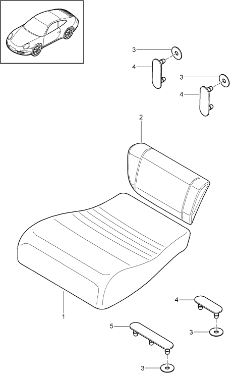 817-054 - Coussin de strapontin
D -    MJ 2009>>