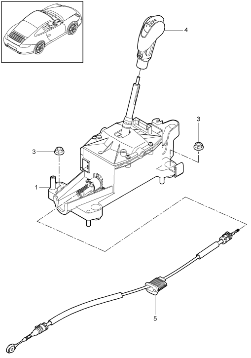 701-001 - levier selecteur
- PDK -