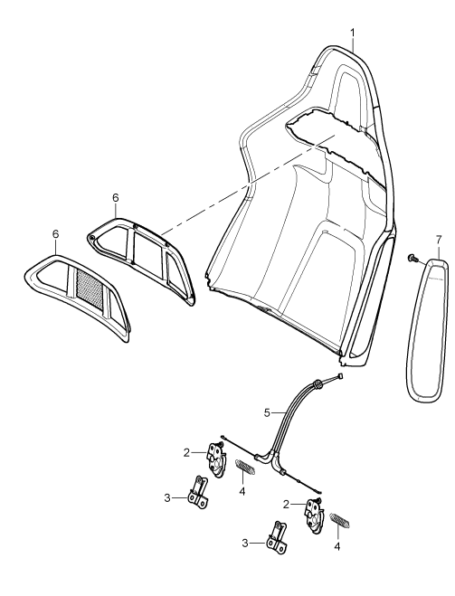 817-099 - Coquille de dossier
siegebaquet
Elements carross.amovibles
D -    MJ 2010>>