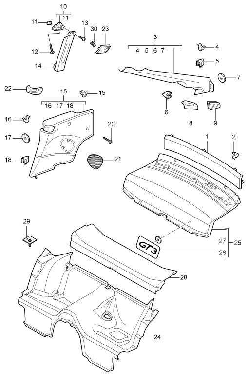 807-005 - Garnitures