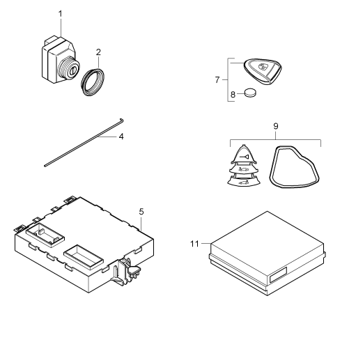 901-004 - Calculateurs
Contact-demarreur
PORSCHE ACCES SYSTEM