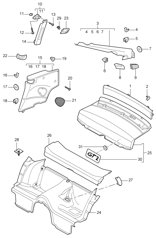 807-005 - Garnitures